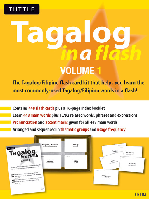 Title details for Tagalog in a Flash Kit Ebook Volume 1 by Edwin Lim - Available